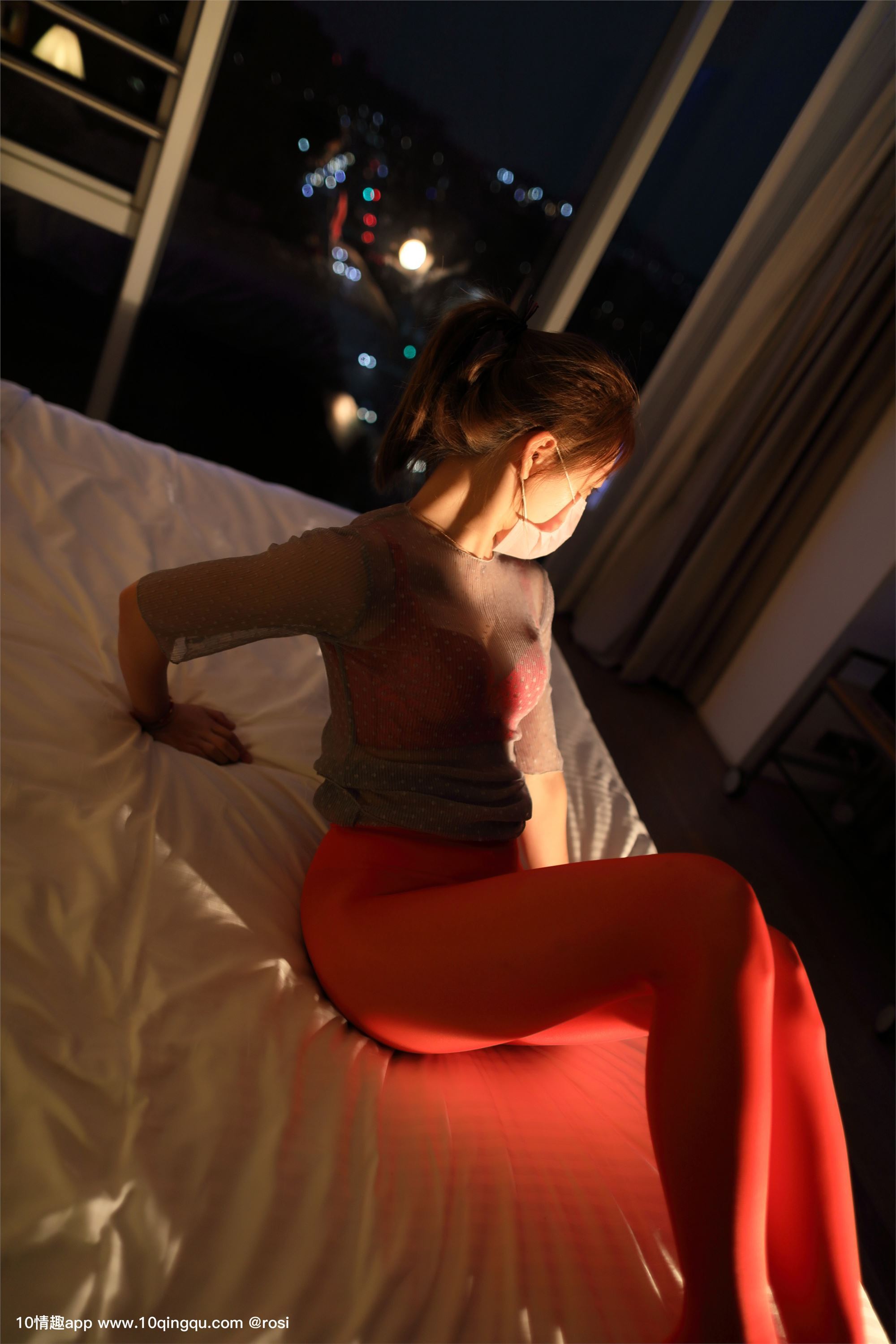 [ROSI写真]口罩系列 2019.03.18 NO.1009